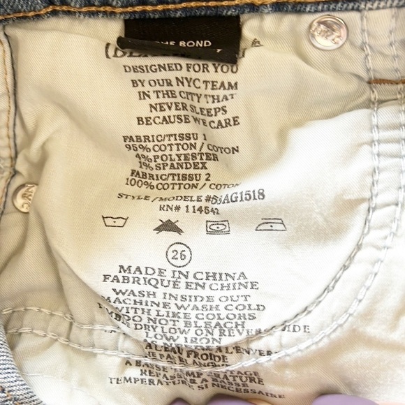 Blank NYC The Bond Mid Rise Skinny Distressed Jeans NEW - Picture 13 of 14